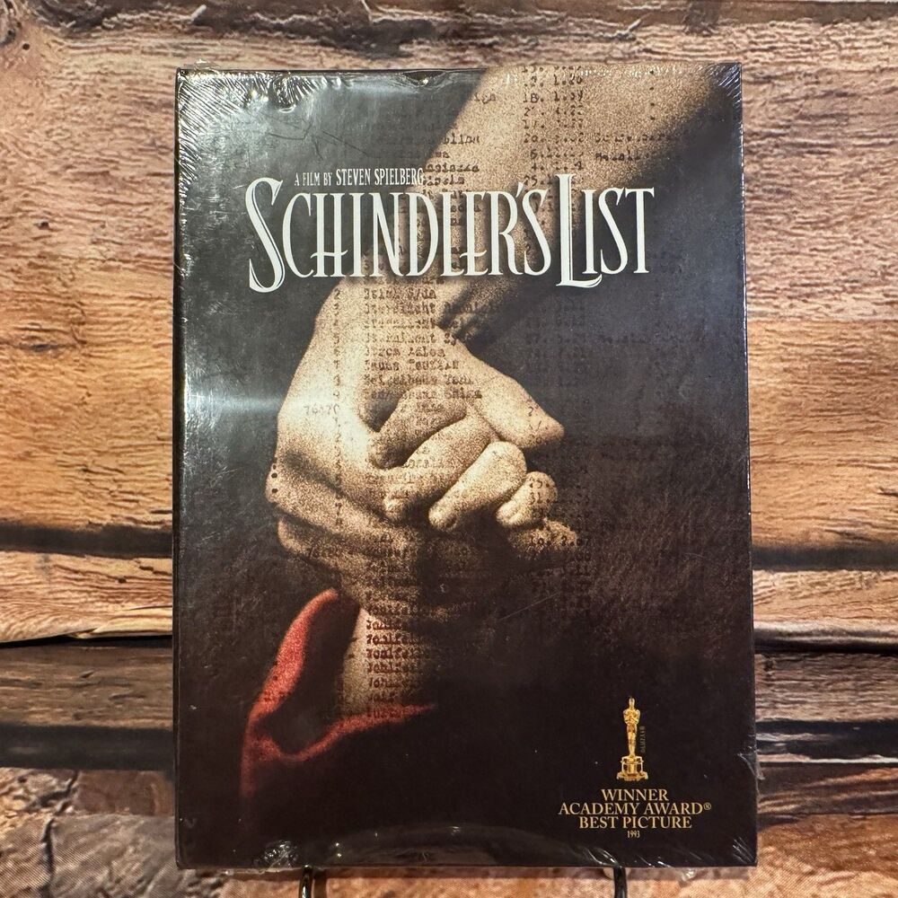 Schindler's List DVD Steven Spielberg Best Picture Oscar Drama Liam Neeson R